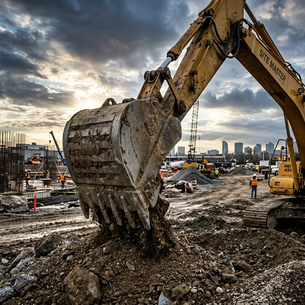 Mandos finales de excavadora: señales de desgaste y reemplazo